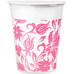 Monoart® Mundspülbecher Flower - Karton 1.000 db fehér, 180 ml - 147022