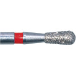 Diamanten 809R, gyémántcsiszoló, piros, ISO 010, FG, 5 darab