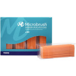 Microbrush® Applikatoren Plus Serie - Packung 400 Stück orange, ultrafein