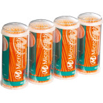Microbrush® Applikatoren Tube Serie - Packung 400 Stück orange, ultrafein