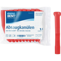 Omni Absaugkanülen - Packung 10 Stück rot