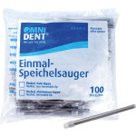 Omni Speichelsauger - Packung 100 Stück lose Kappe grau