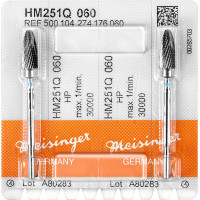 HM-Fräser, (frézer), 251Q, ISO 060, HP, 2 darab