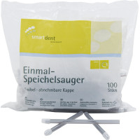smart Speichelsauger - Packung 100 Stück anthrazit