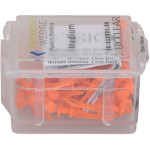 Bioclear Diamond Wedges - Packung 50 Stück medium, orange