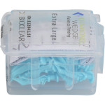 Bioclear Diamond Wedges - Packung 50 Stück extra large, blau Bioclear Diamond Wedges - Packung 50 Stück extra large, blau