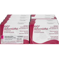 KKD® Abformlöffel unbezahnt - 8 darabos készlet, perforált - 00310S