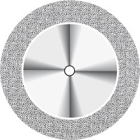 Diamantscheibe 356 - Stück HP rot, ISO 190