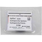 HyFlex™ EDM Guttapercha-Spitzen - Packung 60 Stück Taper .04, ISO 040