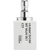 IPS e.max ZirCAD MT Multi for CEREC/inLab - Packung 5 Stück Gr. C17 BL1