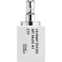 IPS e.max ZirCAD MT Multi for CEREC/inLab - Packung 5 Stück Gr. C17 A1