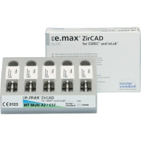 IPS e.max ZirCAD MT Multi for CEREC/inLab - Packung 5 Stück Gr. C17 A2