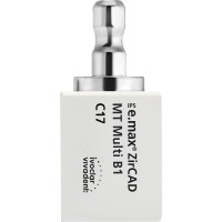 IPS e.max ZirCAD MT Multi for CEREC/inLab - Packung 5 Stück Gr. C17 B1