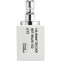 IPS e.max ZirCAD MT Multi for CEREC/inLab - Packung 5 Stück Gr. C17 D2