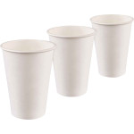 Hartpapierbecher FSC - Karton 2.000 x 180 ml Stück kompostierbar, weiß