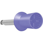 Profilaxispolierer - Packung 24 Stück lila, Kelch, mittel, RA