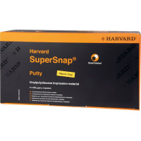 Harvard SuperSnap - Packung 2 x 600 g Dose Putty schwarz, 2 Löffel