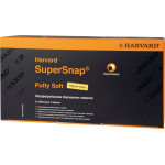 Harvard SuperSnap - Packung 2 x 600 g Dose Putty Soft schwarz, 2 Löffel
