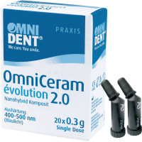 OmniCeram évolution 2.0 - Packung 20 x 0,3 g Single Dose A3