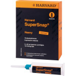 Harvard Supersnap - Lenyomatanyag 2 x 50 ml duplakartus Quick Heavy fekete-szürke, 12 keverőcsőr