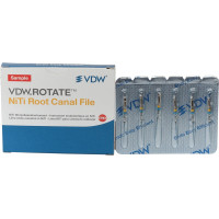 VDW.ROTATE™ NiTi Wurzelkanalfeilen - Packung 6 Stück 25 mm, Taper .05 ISO 020