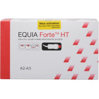 GC EQUIA Forte™ HT - Promopackung 100 Kapseln A2-A3, 4 ml FlipCap Coat GC EQUIA Forte™ HT - Promopackung 100 Kapseln A2-A3, 4 ml FlipCap Coat
