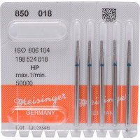 Diamanten 850, gyémántcsiszoló, kék, ISO 018, HP, 5 darab