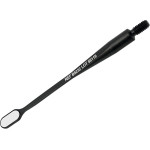 BLACKline - Stück  MICROflex Rhodium 3 x 6 mm oval