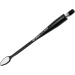 BLACKline - Stück  MICROflex Rhodium 3 x 6 mm tropfenform