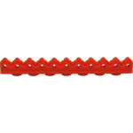 Silikon-Steg Niederhalter - Stück Auflage orange, für 10 Kéziműszerek, 3029-L+M Silikon-Steg Niederhalter - Stück Auflage orange, für 10 Kéziműszerek, 3029-L+M