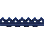 Silikon-Steg Niederhalter - Stück Auflage blau, für 6 Kéziműszerek, 3029S+Clip Silikon-Steg Niederhalter - Stück Auflage blau, für 6 Kéziműszerek, 3029S+Clip