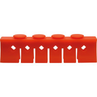 Silikon-Steg Niederhalter - Stück Niederhalter orange, für 6 Kéziműszerek, 3029S+Clip Silikon-Steg Niederhalter - Stück Niederhalter orange, für 6 Kéziműszerek, 3029S+Clip