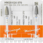 HM-Fräser, (frézer), 251GX, ISO 070, HP, 2 darab