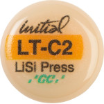 GC Initial™ LiSi Press - Packung 5 x 3 g Rohling C2 LT