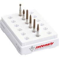 PrepTwins Set - Trial Kit 6 Polierer sortiert, 60 µm