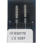 Turbólézerek - Pack 2 extra durva darabokra fekete, FG, a 158. ábrán, ISO 020