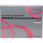 PANAVIA™ SA Cement Universal - Valuepackung 3 x 8,2 g/4,6 ml Spritze A2, 40 Mixing Tips, 10 Endo Tips PANAVIA™ SA Cement Universal - Valuepackung 3 x 8,2 g/4,6 ml Spritze A2, 40 Mixing Tips, 10 Endo Tips