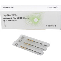 HyFlex™ EDM NiTi-Feilen - Packung 3 Glidepath Feilen 21 mm, Taper.03 ISO 015