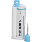 Provi Temp K - csomag 50 ml duplakartus A2, 15 Mischer világoskék 4:1 - 73540