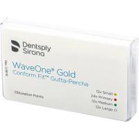 WaveOne® Gold Guttaperchaspitzen - Box 60 Stück (12 SMALL, 24 PRIMARY, 12 MEDIUM, 12 LARGE)