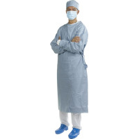 Softesse OP-Kittel - Packung 12 Stück hellblau, steril, Größe M