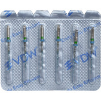 VDW.ROTATE™ NiTi Wurzelkanalfeilen - Packung 6 Stück 25 mm, Taper .06 ISO 035