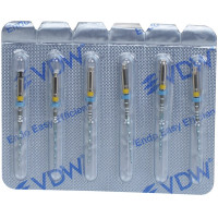 VDW.ROTATE™ NiTi Wurzelkanalfeilen - Packung 6 Stück 25 mm, Taper .04 ISO 050