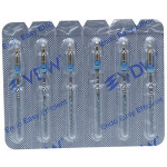 VDW.ROTATE™ NiTi Wurzelkanalfeilen - Packung 6 Stück 31 mm, Taper .04 ISO 030