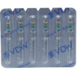 VDW.ROTATE™ NiTi Wurzelkanalfeilen - Packung 6 Stück 31 mm, Taper .04 ISO 035