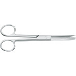 Chirurgische Schere - Stück 11-107-14-07, 145 mm, gebogen