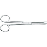 Chirurgische Schere - Stück 11-107-14-07, 145 mm, gebogen
