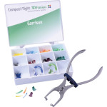 Composi-Tight® 3D Fusion™ - Medium Set 2 Ringe, 40 Keile, 40 Matrizenbänder, 1 Ringseparierzange Composi-Tight® 3D Fusion™ - Medium Set 2 Ringe, 40 Keile, 40 Matrizenbänder, 1 Ringseparierzange