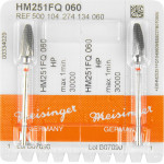 HM-Fräser, (frézer), 251FQ, ISO 060, HP, 2 darab
