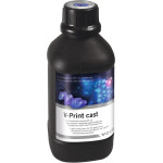 V-print öntött - üveg 1 kg kék